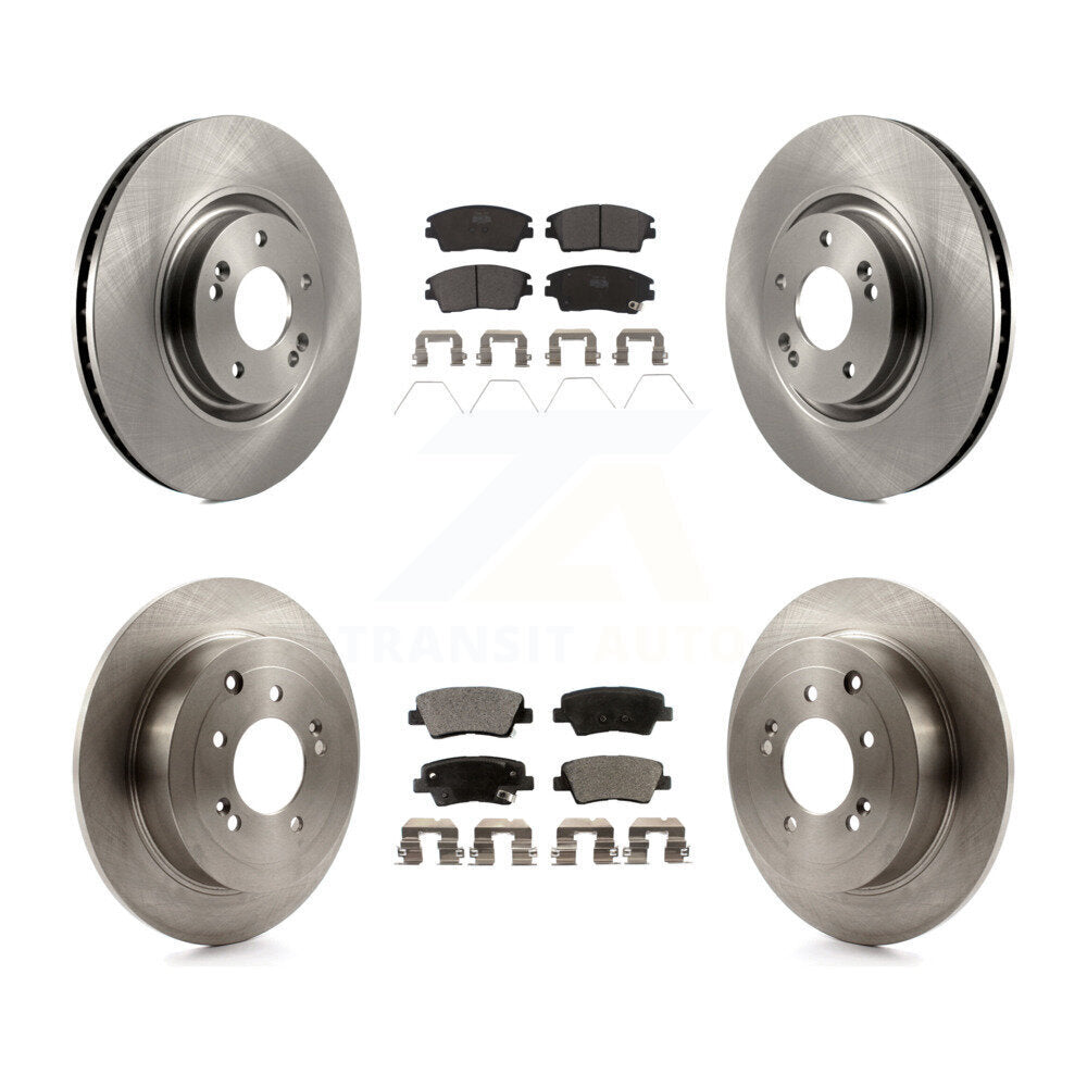 Kit de rotor de frein avant et arrière et plaquettes en céramique pour Kia Sportage Turbocharge 2017 – 2022