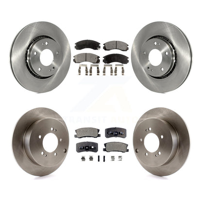 Kit de rotors de frein à disque avant et arrière et plaquettes en céramique pour Mitsubishi Lancer