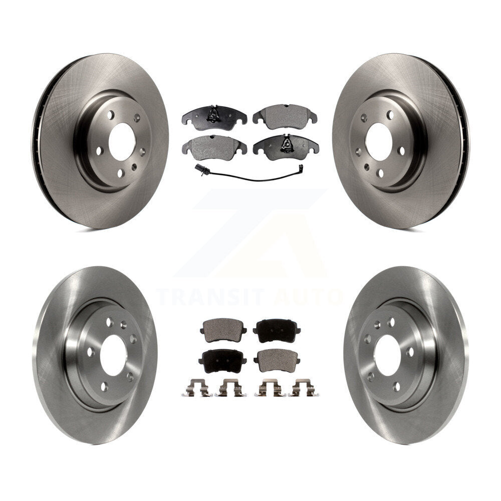 Rotors de frein à disque avant et arrière et Kit de plaquettes en céramique pour Audi Q5 A4 Quattro A5 allroa