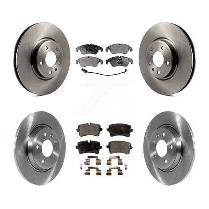 Kit de disques de frein à disque avant et arrière et plaquettes en céramique pour Audi A6 K8T-101549