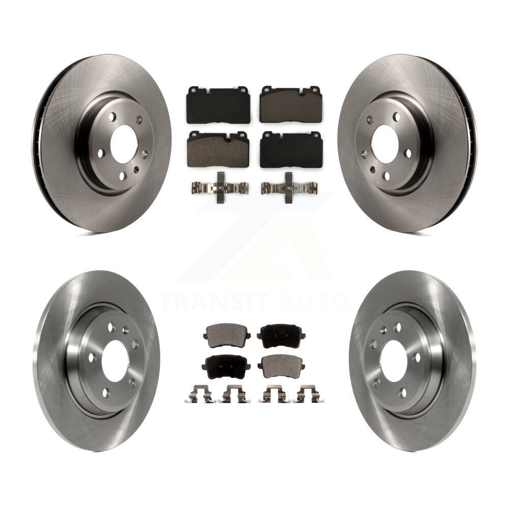 Kit de rotors de frein à disque avant et arrière et plaquettes en céramique pour Audi Q5 K8T-101550