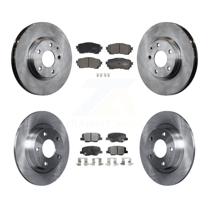 Kit de rotors de frein à disque avant et arrière et plaquettes en céramique pour Mazda 6 K8T-101568