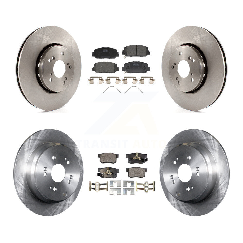 Kit de rotors de frein à disque avant et arrière et plaquettes en céramique pour Acura RDX 2013-2018