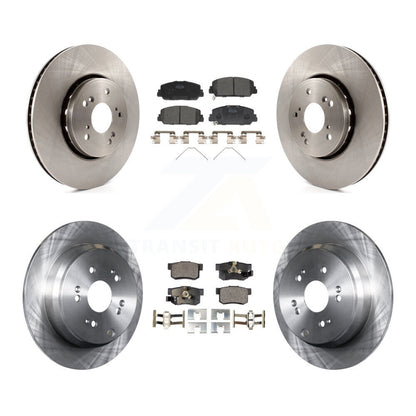 Kit de rotors de frein à disque avant et arrière et plaquettes en céramique pour Acura RDX 2013-2018