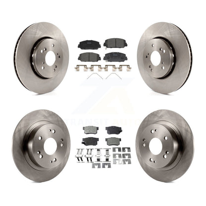 Kit de rotors de frein à disque avant et arrière et plaquettes en céramique pour Acura ILX 2016 K8T-101570