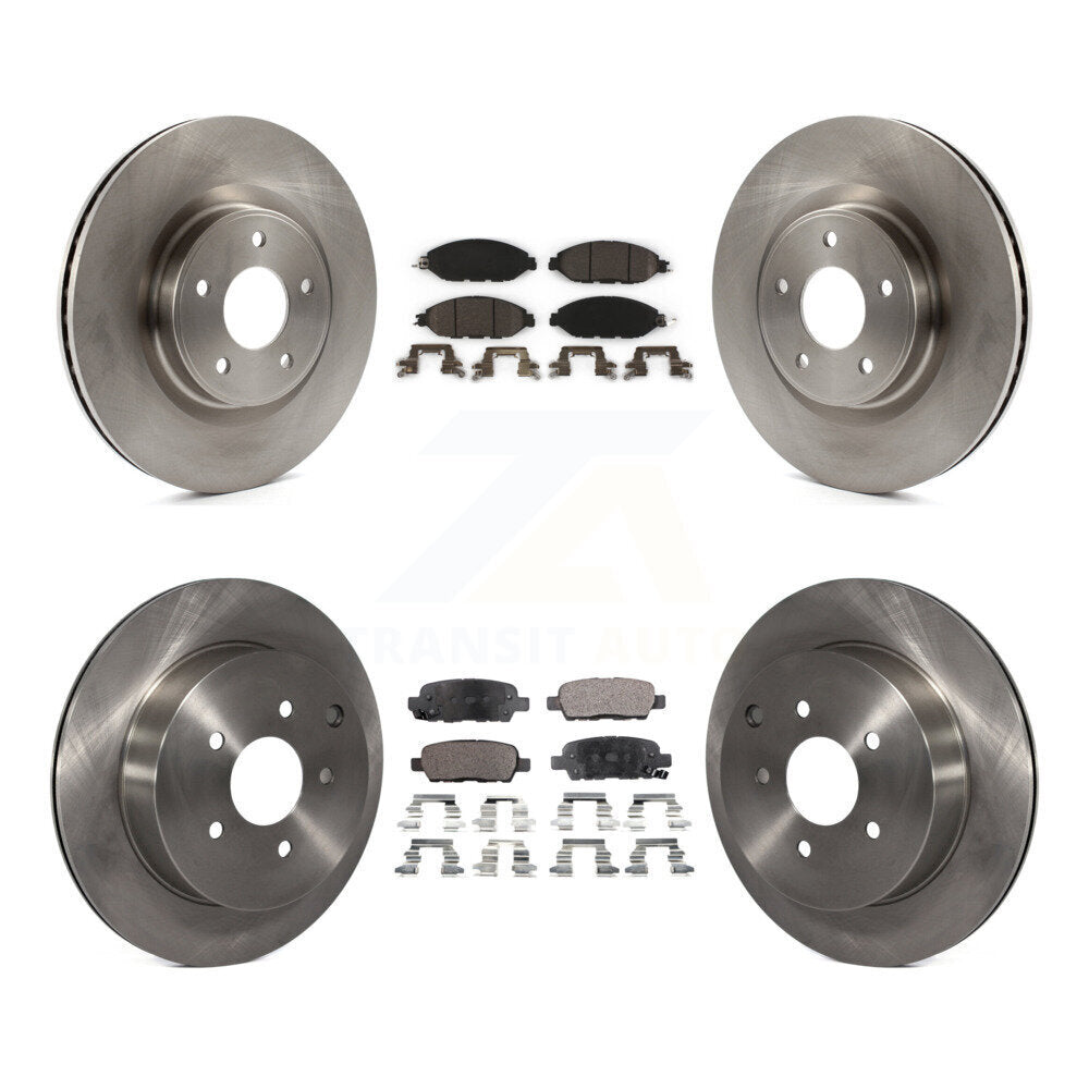 Kit de rotor de frein avant et arrière et plaquettes en céramique, pour Nissan Murano Pathfinder INFINIT