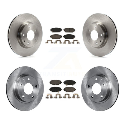 Kit de rotors de frein à disque avant et arrière et plaquettes en céramique pour Mazda 3 Sport K8T-101587