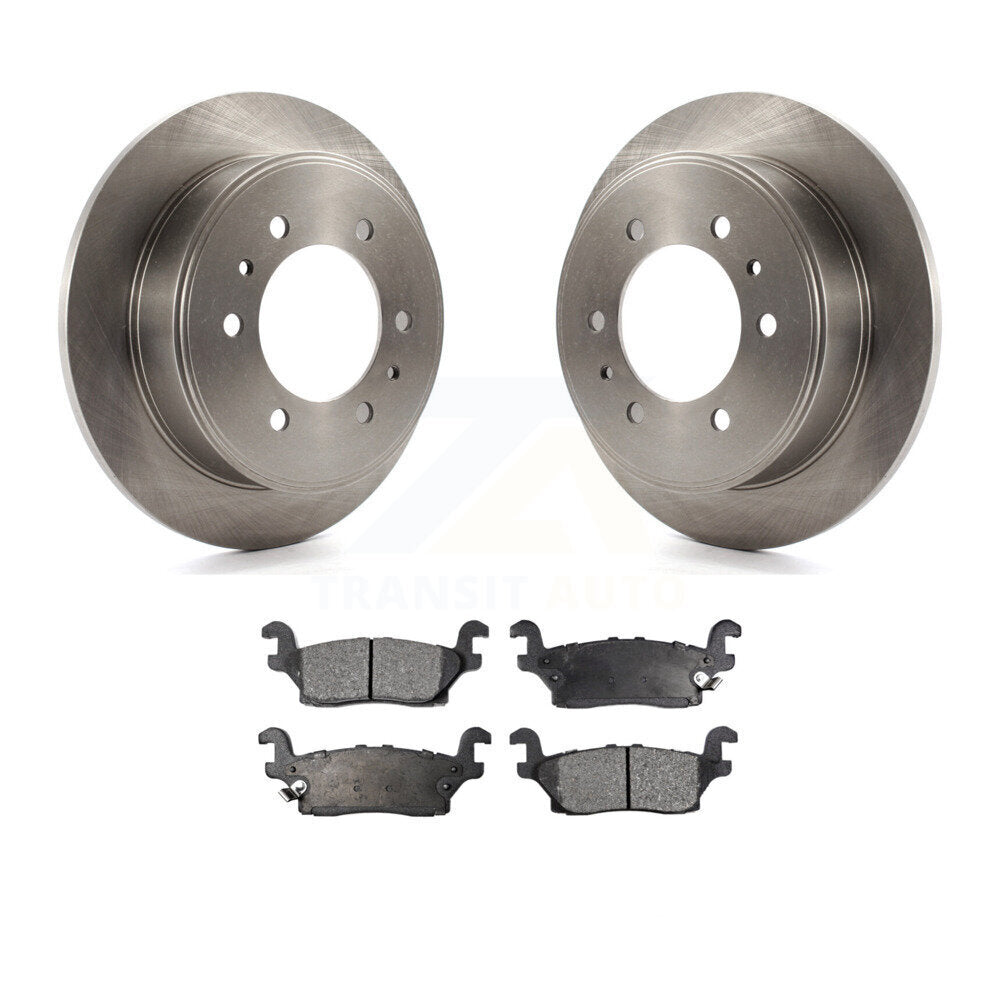Kit de rotors de frein à disque arrière et plaquettes en céramique pour Hummer H3 H3T K8T-101653