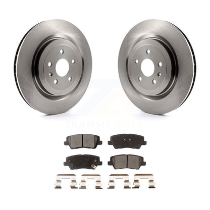 Kit de rotors de frein à disque arrière et de plaquettes en céramique pour Cadillac CTS 2015 6,2 L
