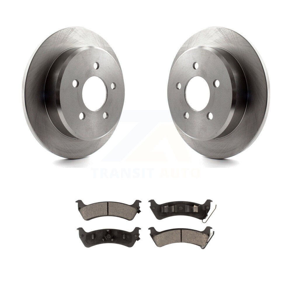 Kit de rotors de frein à disque arrière et plaquettes en céramique pour Ford Explorer Sport Trac