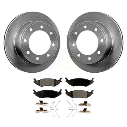 Kit de rotors de frein à disque arrière et plaquettes en céramique pour Ford E-150 2007 à 10 16 06