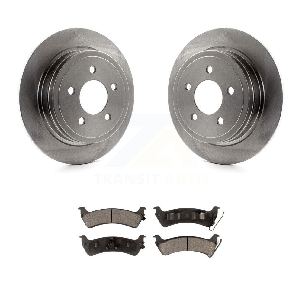 Kit de rotors de frein à disque arrière et plaquettes en céramique pour Ford Explorer Sport Trac