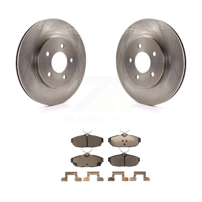 Kit de disques de frein à disque arrière et plaquettes en céramique pour Ford Mustang K8T-101727