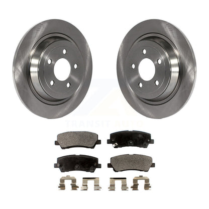 Kit de disques de frein à disque arrière et plaquettes en céramique pour Ford Mustang K8T-101757