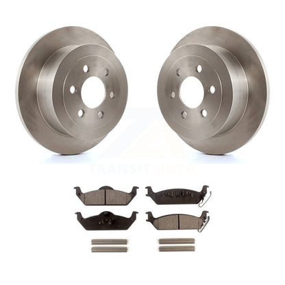Kit de disques de frein à disque arrière et plaquettes en céramique pour Dodge Dakota 2003-2004