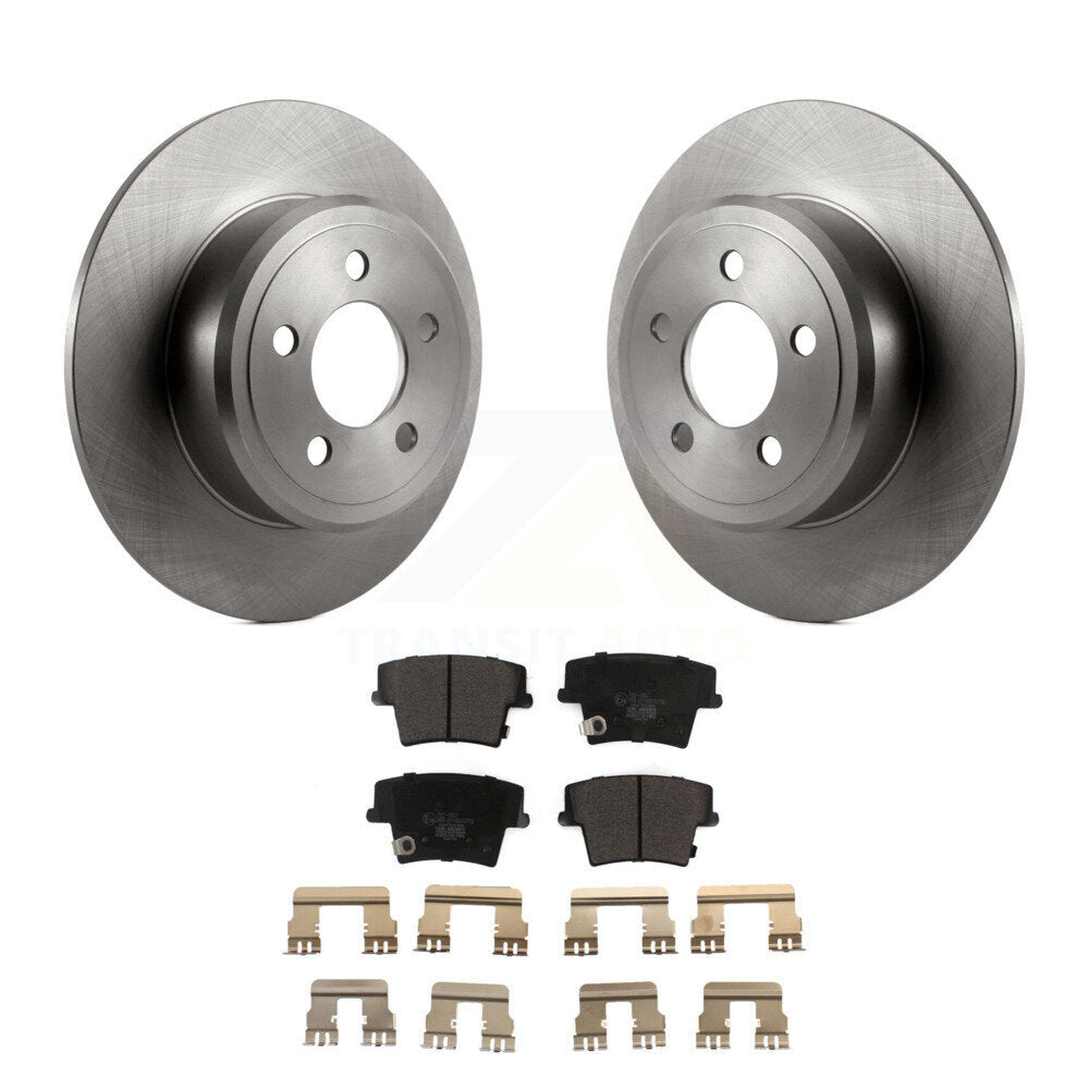 Kit de plaquettes de frein en céramique, Rotors de frein arrière, pour Dodge Charger Chrysler 300 Challenge