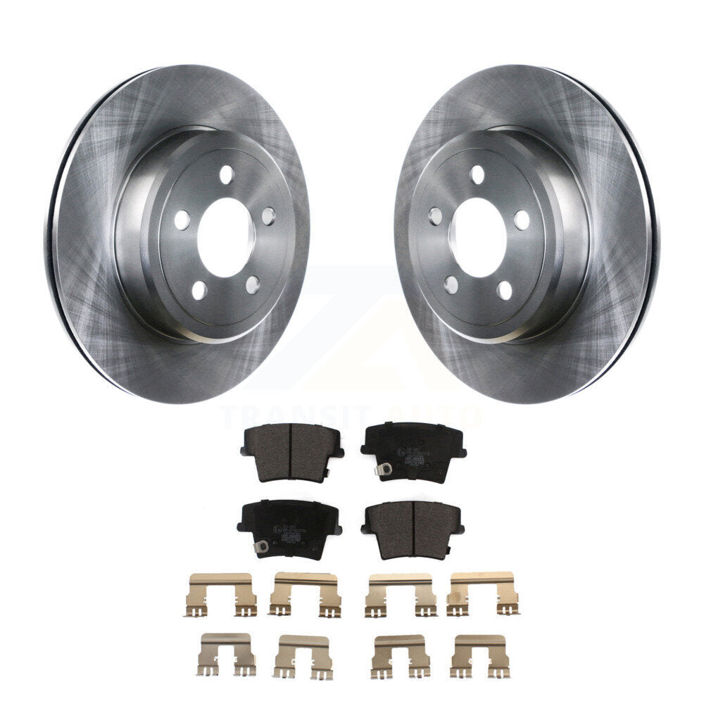 Kit de plaquettes de frein en céramique, Rotors de frein arrière, pour Dodge Charger Chrysler 300 Challenge