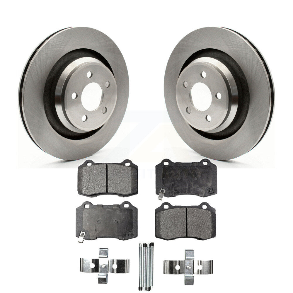 Kit de plaquettes de frein en céramique, Rotors de frein arrière, pour Dodge Charger Chrysler 300 Challenge