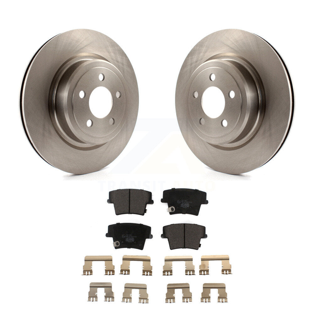 Kit de rotors de frein à disque arrière et plaquettes en céramique pour Dodge Charger Magnum K8T-101783