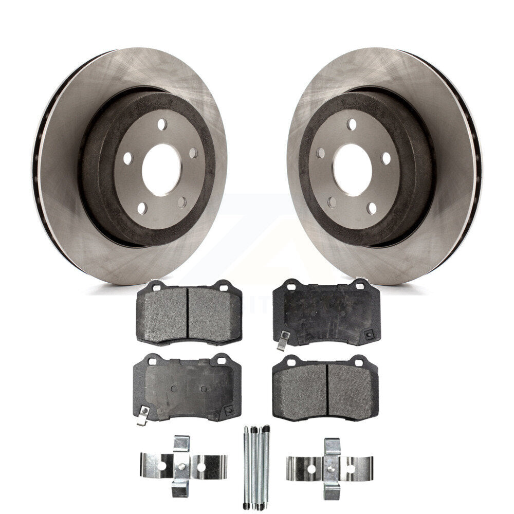 Kit de rotor de frein à disque arrière et de plaquettes en céramique pour Jeep Grand Cherokee SRT 2006-2010