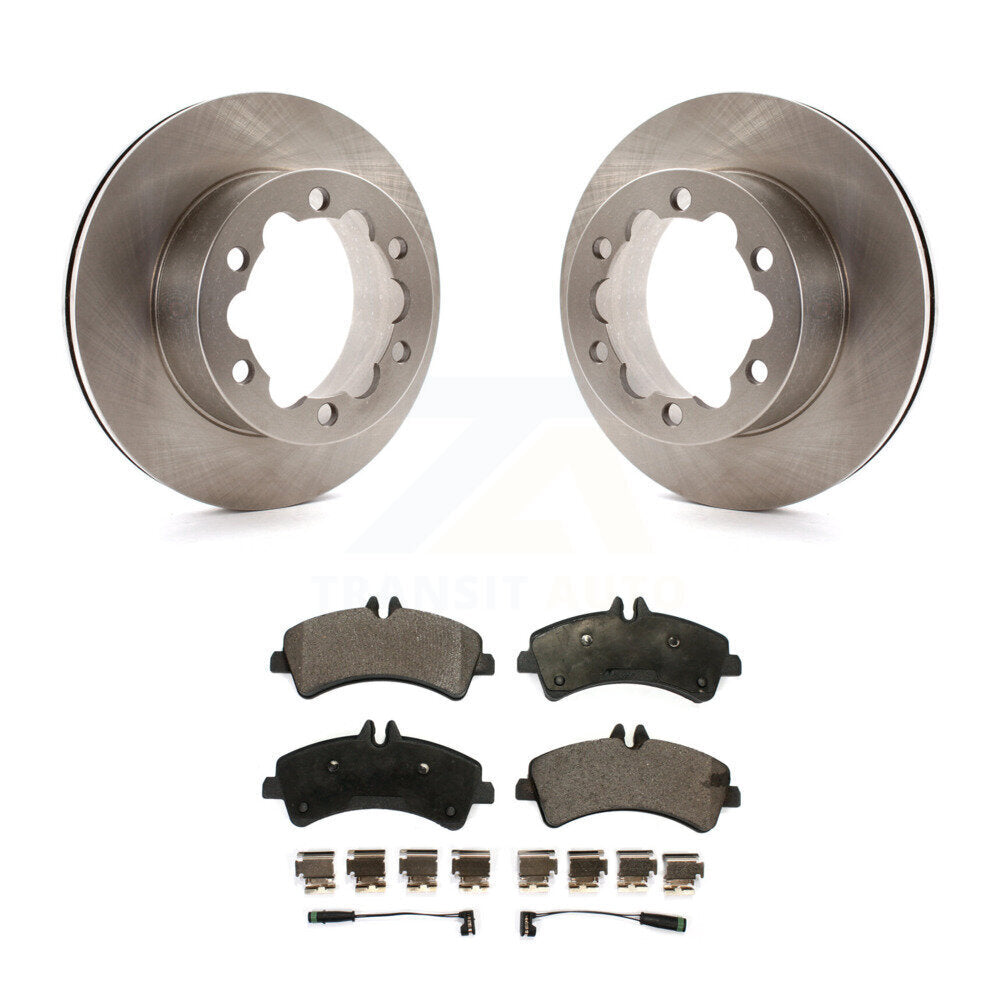 Rotors de frein arrière et Kit de plaquettes en céramique pour Sprinter 3500 Mercedes-Benz Dodge 3500X