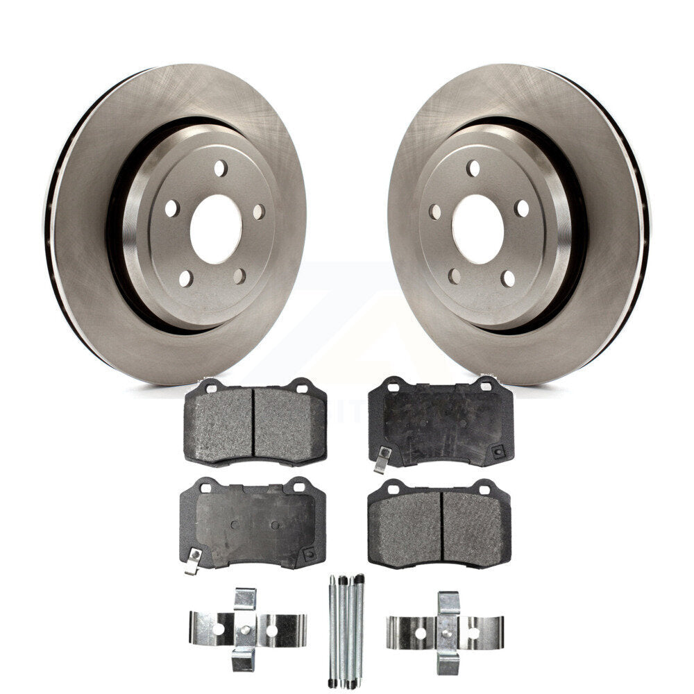 Rotors de frein à disque arrière et Kit de plaquettes en céramique pour Jeep Grand Cherokee Dodge Durang