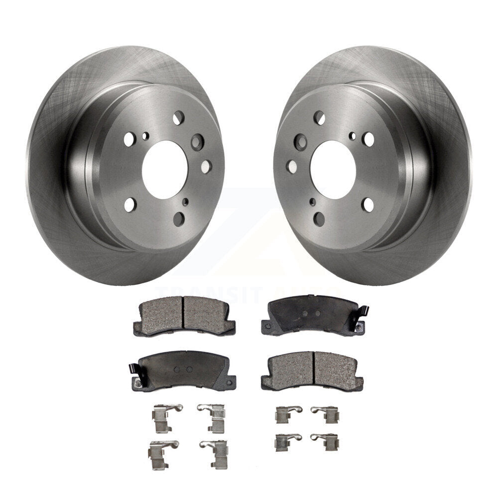 Kit de rotors de frein à disque arrière et plaquettes en céramique, pour Toyota Camry Solara Lexus ES300