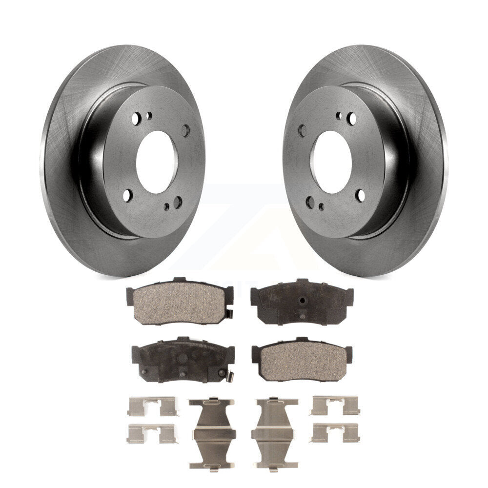 Rotors de frein à disque arrière et kit de plaquettes en céramique pour Nissan Altima Sentra INFINITI G2