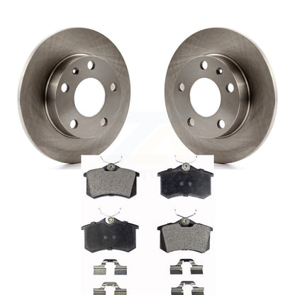 Kit de rotor de frein arrière et de plaquettes en céramique pour Audi A4 S4 de 245 mm de diamètre K8T-10182