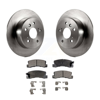 Rotors de frein à disque arrière et Kit de plaquettes en céramique pour Lexus Toyota Camry RX300 ES300