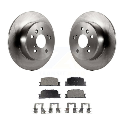 Kit de rotors de frein à disque arrière et plaquettes en céramique pour Toyota Highlander FWD 2001-2003