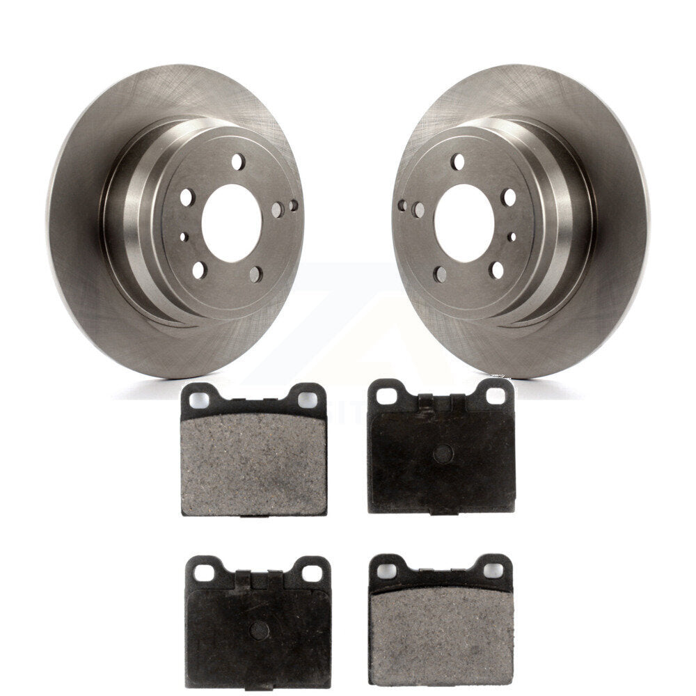Kit de disques de frein à disque arrière et plaquettes en céramique pour Volvo C70 V70 K8T-101830