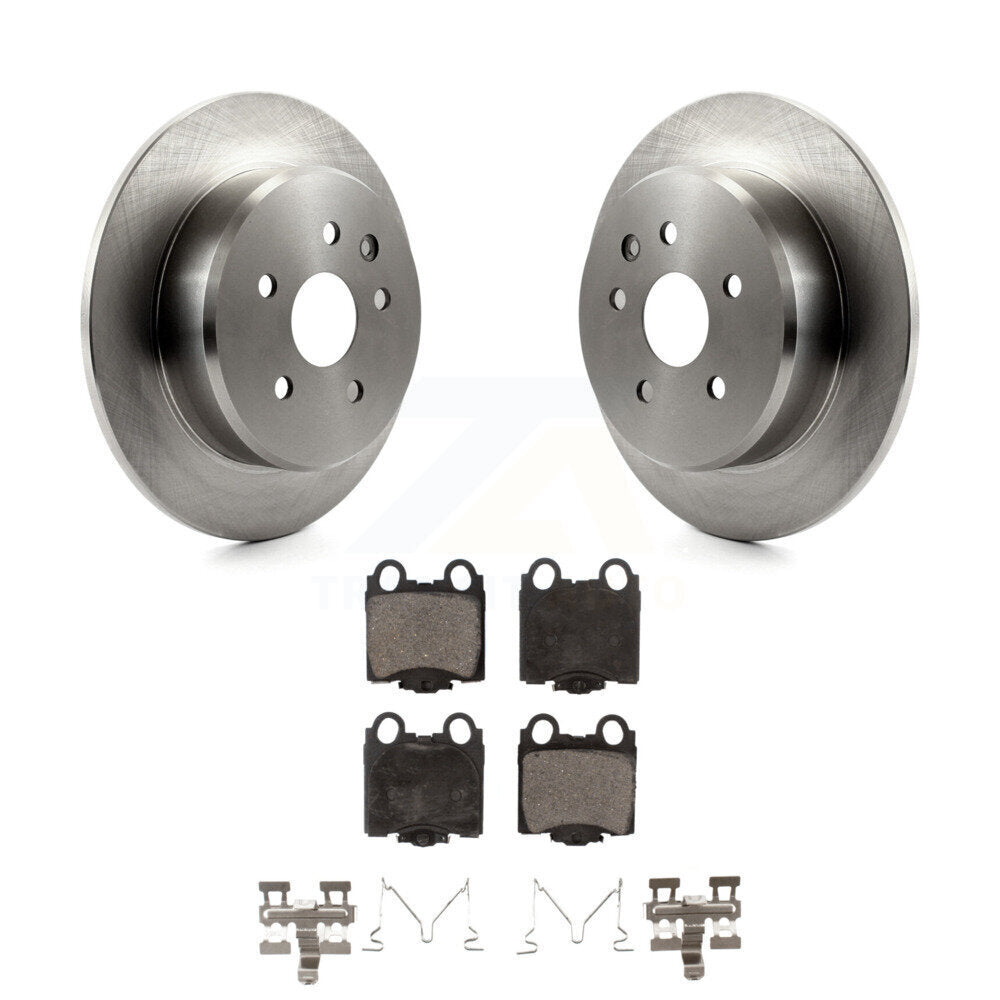 Rotors de frein à disque arrière et Kit de plaquettes en céramique pour Lexus SC430 IS300 GS300 GS400 GS43