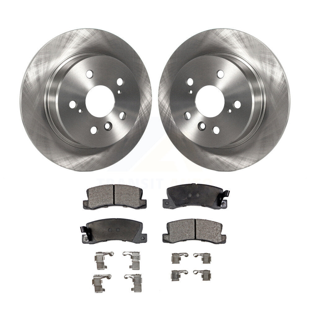 Kit de disques de frein à disque arrière et plaquettes en céramique pour Lexus RX300 AWD 1999-2003