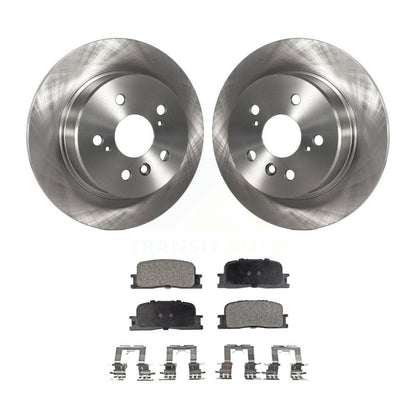 Kit de rotors de frein à disque arrière et plaquettes en céramique pour Toyota Highlander AWD 2001-2003
