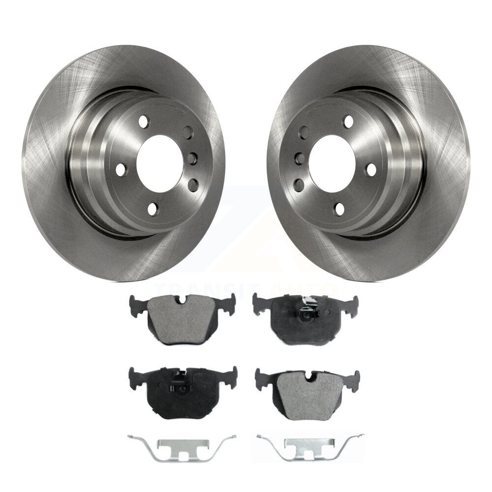 Kit de disques de frein à disque arrière et plaquettes en céramique pour BMW X5 K8T-101860