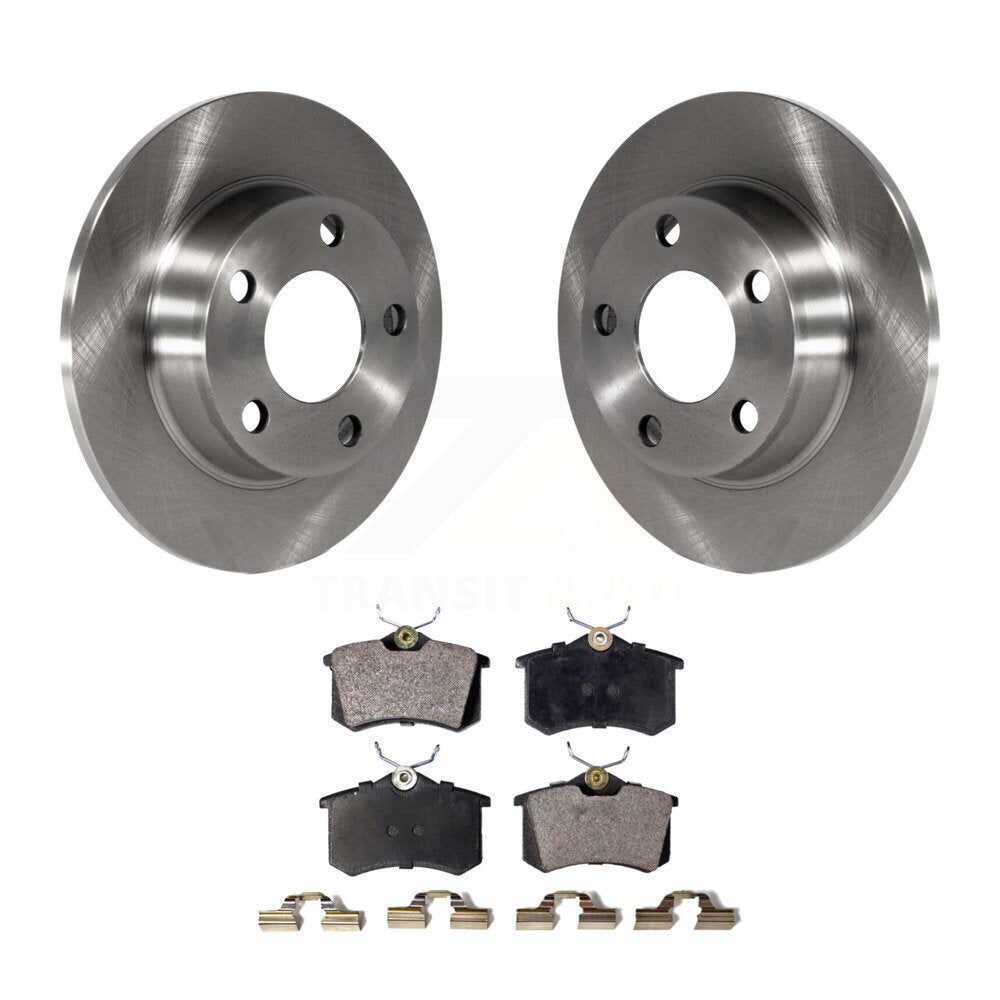 Kit de rotors de frein à disque arrière et plaquettes en céramique pour Audi Allroad Quattro A6