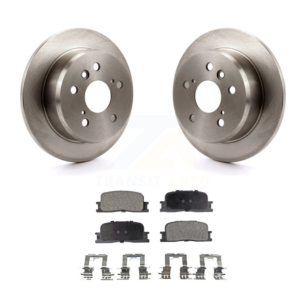 Kit de rotors de frein à disque arrière et plaquettes en céramique, pour Toyota Camry Lexus ES330 ES300
