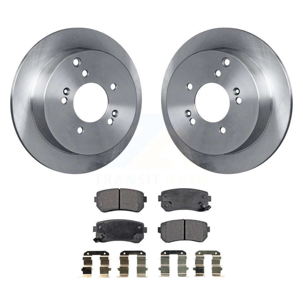 Kit de disques de frein à disque arrière et plaquettes en céramique, pour Hyundai Tucson Kia Sportage AWD