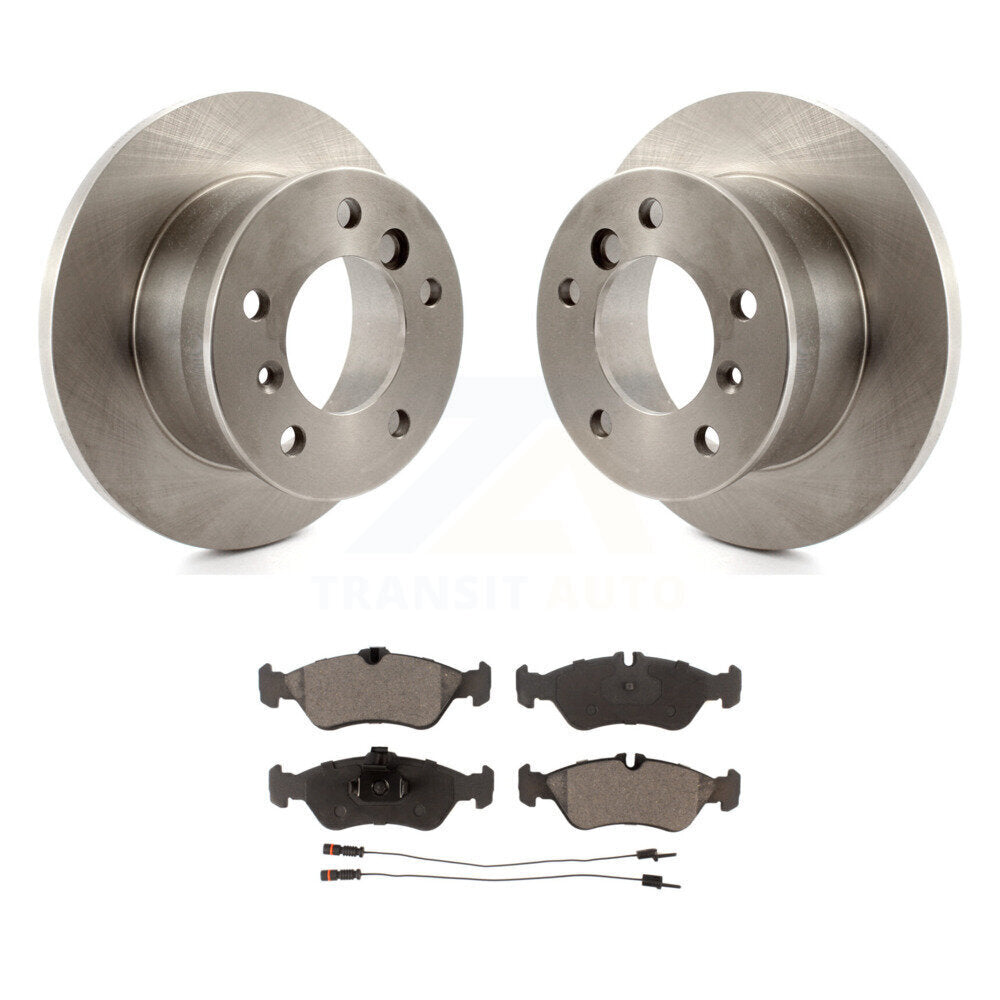 Kit de rotors de frein à disque arrière et plaquettes en céramique pour Freightliner Sprinter 3500
