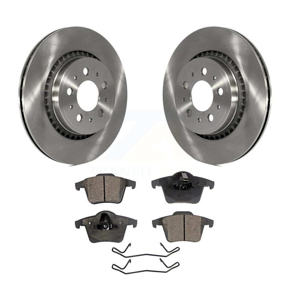 Kit de disques de frein à disque arrière et plaquettes en céramique pour Volvo XC90 2003-2014 K8T-101911