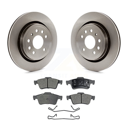 Kit de plaquettes de frein en céramique, Rotors de frein à disque arrière pour berline Saab 9-3 2003 avec Roto ventilé