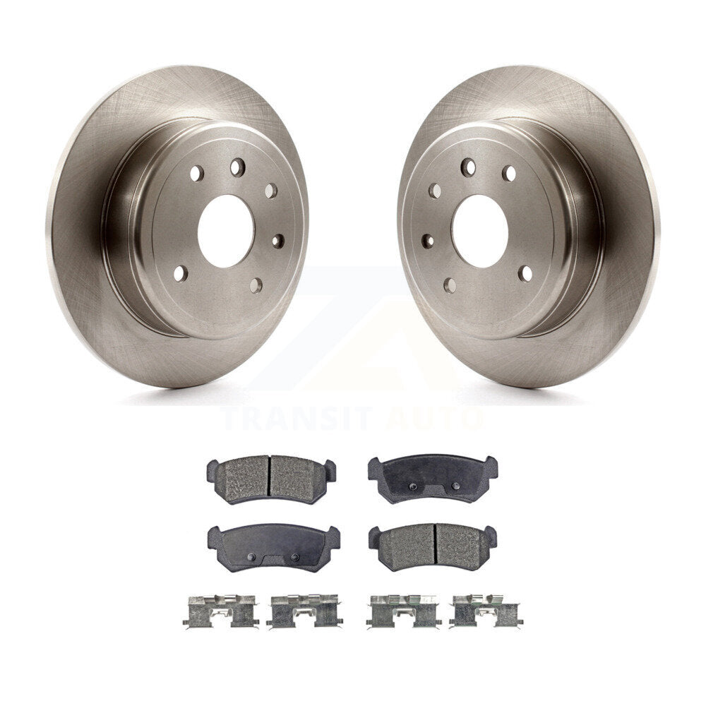 Kit de disques de frein à disque arrière et plaquettes en céramique pour Chevrolet Optra K8T-101927