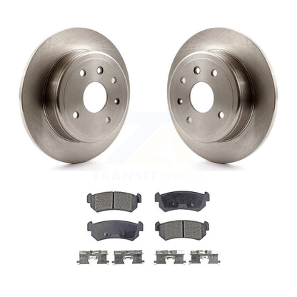 Kit de disques de frein à disque arrière et plaquettes en céramique pour Chevrolet Optra K8T-101927