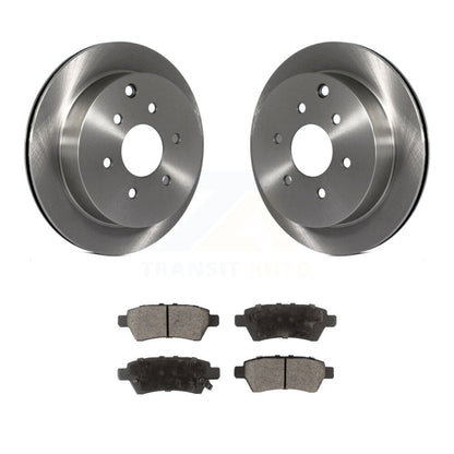 Kit de disques de frein à disque arrière et plaquettes en céramique pour Nissan Xterra 2006-2007