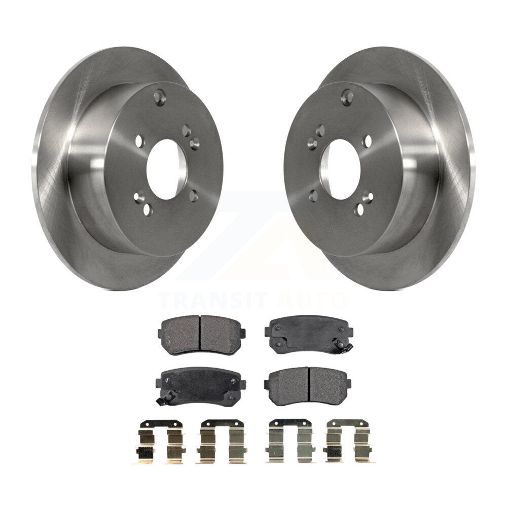 Kit de plaquettes de frein à disque arrière en céramique, pour Hyundai Accent Kia Rio5 Ri 2006 – 2010