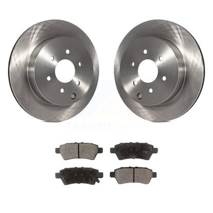 Kit de disques de frein à disque arrière et plaquettes en céramique pour Nissan Pathfinder 2005-2012