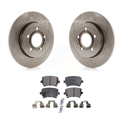 Kit de disques de frein à disque arrière et plaquettes en céramique pour Audi A4 Quattro K8T-101960