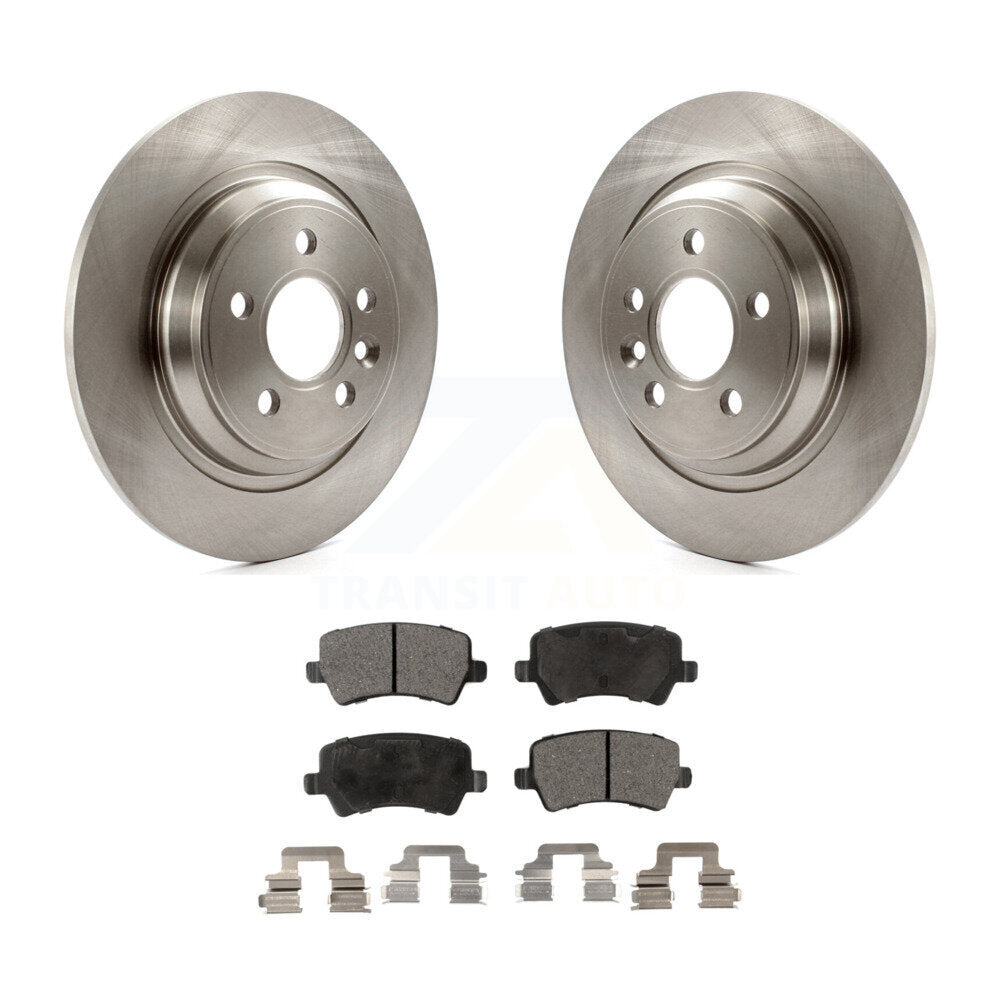 Rotors de frein arrière et Kit de plaquettes en céramique pour Volvo XC70 S60 V60 S80 Cross Country V7