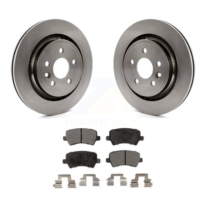 Kit de rotors de frein à disque arrière et plaquettes en céramique, pour Volvo XC70 S60 V60 S80 V70